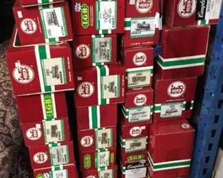 DOZENS OF L.G.B. LEHMAN GROSS BACHMAN MODEL TRAINS