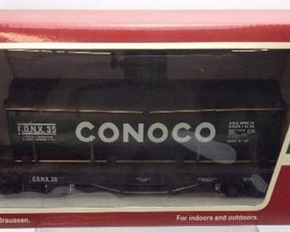 L.G.B. LEHMAN GROSS & BAHN G SCALE CONOCO TRAIN CAR 40805