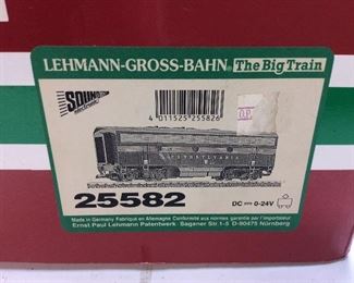 L.G.B. LEHAMN GROSS & BAHN G SCALE 25582
PENNSYLVANIA TRAIN CAR