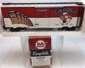 L.G.B. LEHMAN GROSS & BAHN G SCALE
CAMPBELL'S SOUP TRAIN CAR, 46913