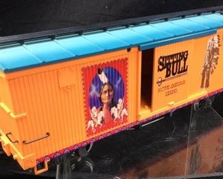 L.G.B. LEHMANN GROSS & BAHN SITTING BULL BOXCAR G SCALE