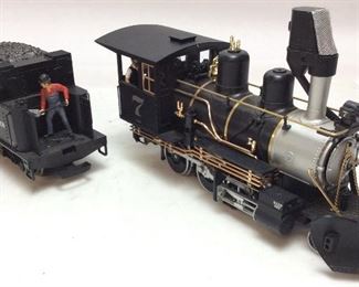 L.G.B C&S MOGUL STEAM LOCOMOTIVE G SCALE 25192 WITH SOUND AND BOX