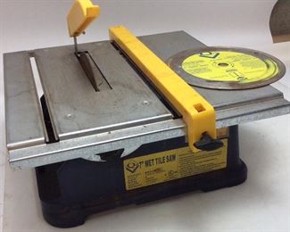 7'' TILE SAW