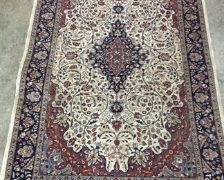 6’ BY 4’ HAND SPUN AREA RUG