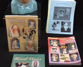 CATALINA 10'' HEAD VASE\HEAD VASE BOOKS