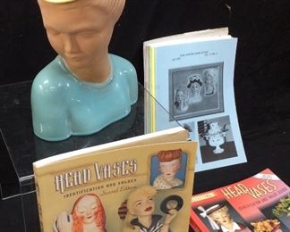 CATALINA 10'' HEAD VASE\HEAD VASE BOOKS