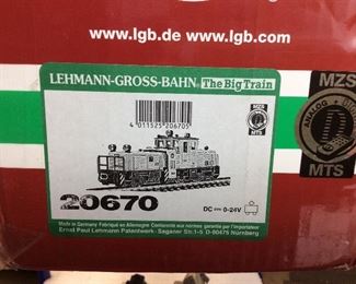 L.G.B. LEHMANN GROSS & BAHN TRACK CLEANING LOCOMOTIVE G SCALE