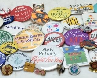 ASSORTED BUTTON PINS