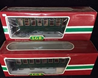 (2) LEHMANN GROSS & BAHN G SCALE PASSENGER CARS