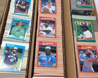 1980s-90s DONRUSS, FLEER, BOWMAN BASEBALL CARDS