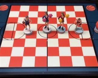 NEW CHESS BOARD WITH BASKETBALL PIECES
