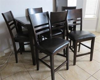 Table with six (6) chairs