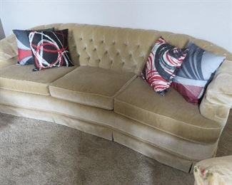 Chesterfield style vintage sofa by Broyhill