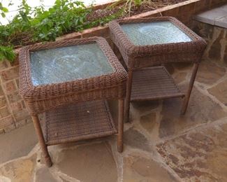 Wicker tables