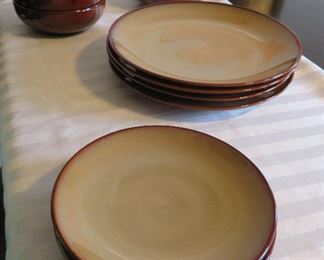 Sango "Nova Brown" dishes
