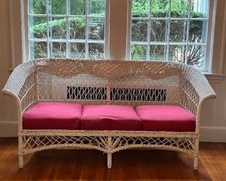 Wicker Sofa
