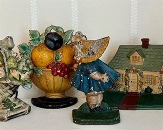 Antique Cast Iron Door Stops