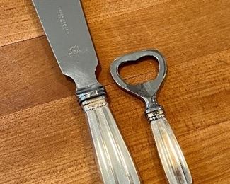 Georg Jensen Knife & Bottle Opener