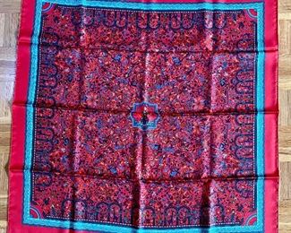 Hermes Scarf Les Jardins d'Armenie 2005 Karen Petrossian