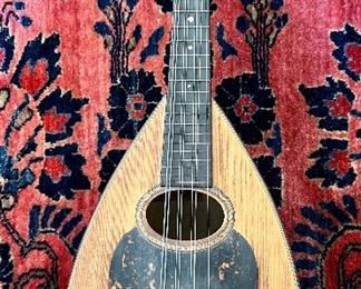 Antique C.F. Martin Bowl Back Mandolin made expressly for the Oliver Ditson Co.