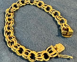 14K Charm Bracelet