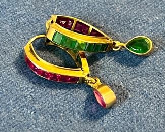 10K Reversible Earrings 