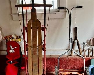 Croquet, Sleds and more