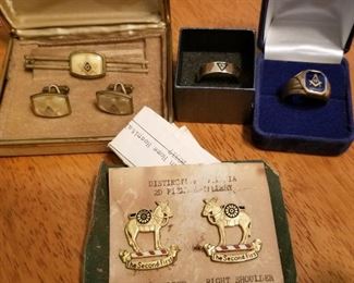 Masonic jewelry