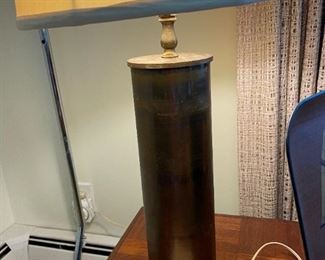 Set of (2) made from W W II Howitzer Shells