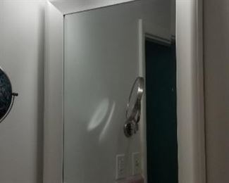 Updated vanity mirror and light