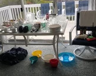 Glassware and serveware