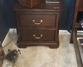 Liberty Furniture nightstand detail