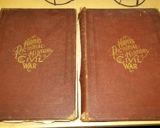Harper's 1896 Pictorial History of the Civil War Vol 1 & 2