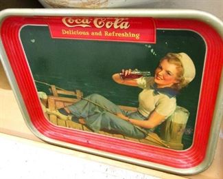 1940s Coca-Cola tray