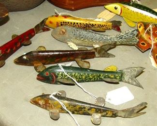 Great old spearing decoys