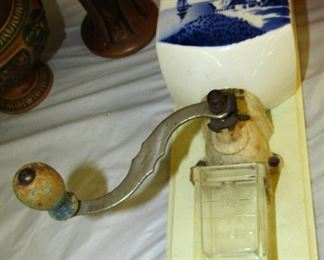 vintage coffee grinder