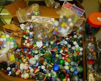 thousand vintage marbles