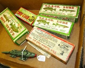 vintage fishing lures