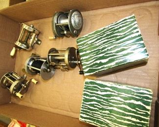 vintage fishing reels