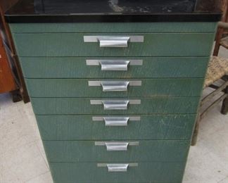 Vintage Dental cabinet