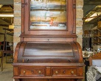 Antique Walnut Secretary
