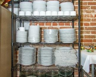 Crate & Barrel Plates, Cups & Saucers