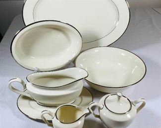 MACA309 Lenox Presidential Montclair China Serving Pieces