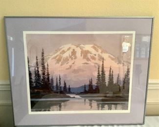 MACA312 Ann Rutter Signed Artist Proof 281 Rainier Remembrance