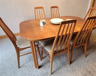 Mid-Century Danish Modern dining set