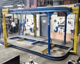 DUZMOR Collision Repair System, Automotive Frame Machine, SN# 8710283
