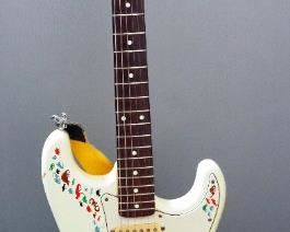 Squier By Fender Electric Guitar, With Strap And Extra Strings, In Hard Carry Case