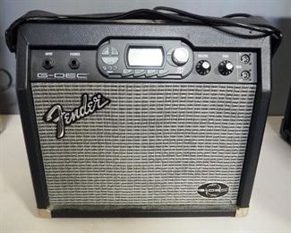 Fender G-DEC Guitar Digital Entertainment Center, Powers On