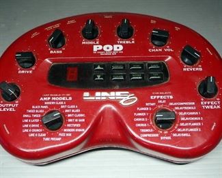Line 6 POD 2.0 Guitar Multi-Effects Amplifier Simulator Processor