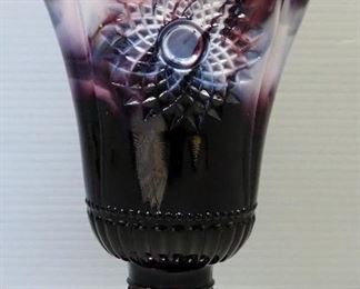 Atterbury Jewel Slag Candle Holder, c. 1882